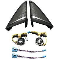 Melitt Car Speaker Kit Front Door Tweeter Cover for G30 G31 New 5 Series Loudspeaker Audio Treble Timbre Horn