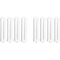 Wella Bug Zapper Replacement Light Bulb for 15 Watt Insect Attracting Lamp,7.5-Inch FUL 15W-BL U-Shaped Bulb for 15wht 8 Pack