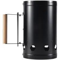 Melitt Barbecue Tools Fast Point Charcoal Ignition Barrels Carbon Stove Ignition Outdoor Barbecue Tools Bamboo Chimney
