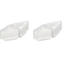 ISTOVO 100Pcs Cake Slice Containers with Hinged Lid,Disposable Pie Slice Boxes,Individual Cheesecake Containers,Cake Carriers