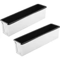 Wella 2X Non-Stick Rectangular Bread Mold Small Toast Box Baking Mold Cake Mold