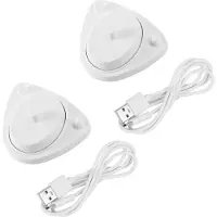 Wella 2X for Oral B Toothbrush Replacement Charger Power Supply Inductive Charging Holder Model 3757 USB Cable White