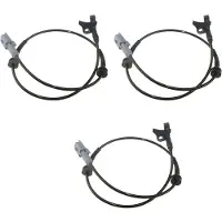 Wella 3X 9665386780 ABS Wheel Speed Sensor Plug Front Left Right 4545K3 4545F5 96496780 for 307 308 C4 DS4