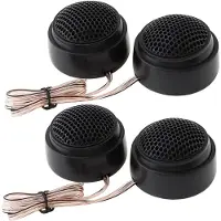 Melitt 4 Pcs Car Speakers Universal 1000W High Efficiency Dome Tweeter Speaker for Car Audio System High Frequency Tweeter