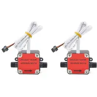 ISTOVO 2X OF07ZAT 2Min Oval Gear Flowmeter Sensor Flow Sensor Gear Oil Flowmeter