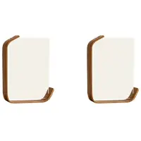 ISTOVO 2pcs 8 Inch DIY Acrylic Wooden Photo Frame Herbarium Display Picture Frame with Sided Frame B