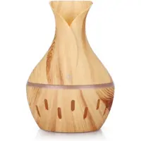 XSKE TEC 300ml hul USB luftfukter Desktop luftrenser soverom Vase Fargerik luftfukter-Lys