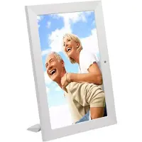 ISTOVO 8In Screen Digital Photo Frame LED Backlight HD IPS 1280x800 Electronic Album Picture Music Movie Full Function EU Plug