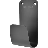 Deltaco E-Charge Cable Hook Stainless Steel SS304 black