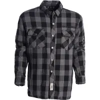 West Coast Choppers Flannel Aramidic Lining Skjorte Med Lange Ermer