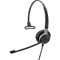 Sennheiser IMPACT SC 630 Century on-ear-headset, kablet, Easy Disconnect, svart/sølv