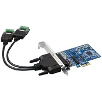 Typecat PCI-E to RS485/422 Expansion Card Industrial-Grade Serial Card Converter with Voltage Suppression Protector,2
