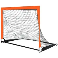Wella Orange Children'S Football Goal Portable Foldable Mobile Training Football Goal