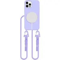 Tech-Protect MagNecklace MagSafe-etui for iPhone 12 / 12 Pro - Lavendel