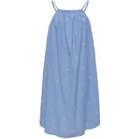 Kids Only Kjole - KogMalou - Kasjmir Blue/Emballasje Daisy - - 9 år (134) - Kjole