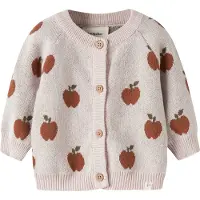 Name it Lil Ayelier Cardigan - Strikk - Noos - NbfLulio - Stillhet Viole - - 62 - Cardigan