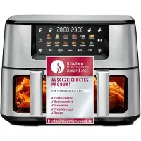 Rommelsbacher FRH 2650, Varmluftsfrityr, 5,5 l, 1,2 kg, 40 °C, 230 °C, 60 min