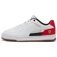 Puma Ferrari Caven III Sneakers Unisex, Shoes, White/Rosso Corsa, 41