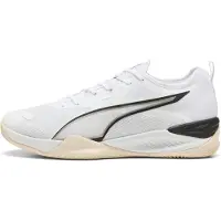 Puma Eliminate NITRO 4 Handball Shoes Unisex, Shoes, White/Black/Alpine Snow, 39