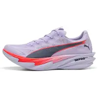 Puma Deviate NITRO Elite 4 Running Shoes Men, Fitness, Light Lavender/Ultra Red/Inky Depths, 41