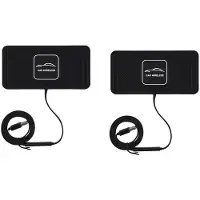 Typecat 2X 5/7.5/10W C1 Car Wireless Charger Pad Fast Charging Dock Station Non-Slip Mat