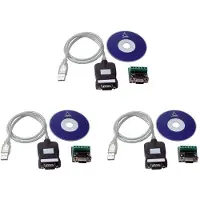 Kepptory 3X USB 2.0 to RS485 -485 RS422 -422 DB9 COM Serial Port Device Converter Adapter Cable, Prolific PL2303