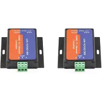 Kepptory 2X Modbus Serial Port RS485 to Ethernet Converter Server USR-TCP232-304 Data Transmission DHCP/DNS Supported EU PLUG