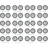 Tlily 20X Luggage Accessories Wheels Aircraft Suitcase Pulley Rollers Mute Wheel Wear-Resistant Parts Repair 60X12mm