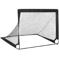 Melitt Black Children'S Football Goal Portable Foldable Mobile Training Football Goal