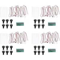 Typecat 4X Humidifier Module DIY Kit Nebulizing Control Board Ultrasonic Nebulizer Mist Driver Circuit Board 6 Nozzle
