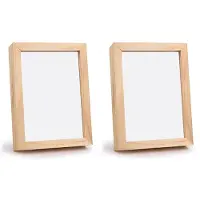 Zandona 2X Hidden Photo Frame Storage, Secret Compartment Storage Box, Out of Sight Secret Hidden Jewelry Key Home Office Safe B