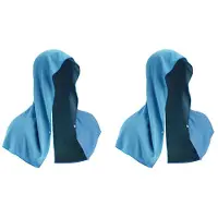 Exogio 2X Cooling Hoodie Towel,Cooling Towels for Neck and Face,for Sauna Yoga Camping Workout