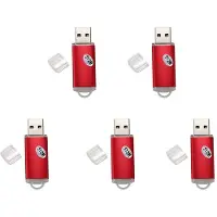 Jojomino 5X USB 2.0 Flash Memory Stick Pen Drive Storage Thumb Color:Red Capacity:512MB