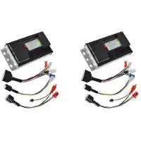 ISTOVO 2X 48V/60V/72V 50A Electric Bike Controller 1500W Sine Wave Split Intelligent Motor Speed Controller