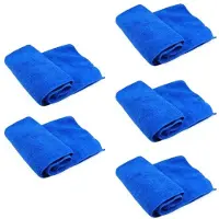 Wella 5Pcs Microfiber Cleaning Cloths Lint Free Microfiber Cleaning Towel Cloths for Car Window Reusable Cleaning Towels
