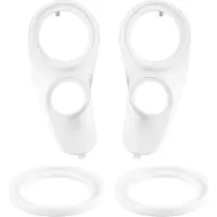 Tlily New Style 1 Pair Car Audio Speaker A-Column Tweeter Bracket Gasket for 2 Inch & 3.5 Inch 3.8 Inch Speakers Plastic Washer