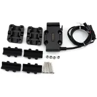 Tlily Universal Power Base Phone Navigation Bracket Power Wireless Charing Roll Bar Base for R1250GS ADV R1200GS S1000XR