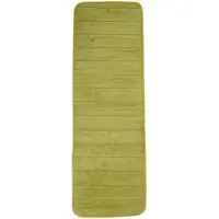 Tlily 120x40cm Absorbent Nonslip Memory Foam Kitchen Bedroom Door Floor Mat Rug Carpet Olive Drab