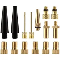 INF Ventiler for kule- og sykkelpumpe - 15 stk. Gold