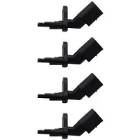Typecat 4X New Front Wheel Speed Sensor ABS for 2010-2016 97060640701