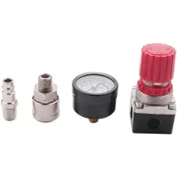 Torribaly 1/4 Inch Pressure Reducer, EU Standard Pressure Regulator
