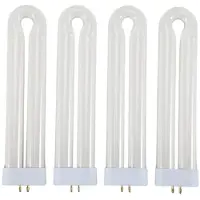 Semoic Bug Zapper Replacement Light Bulb for 15 Watt Insect Attracting Lamp,7.5-Inch FUL 15W-BL U-Shaped Bulb for 15wht 4 Pack