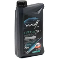 WOLF Officialtech Ls Fe Sae 0w-20 1l Motorolje