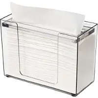 Katrin Borddispenser, , 22,5x10,5x16,5cm, plast, gennemsigtig - (7 stk.)