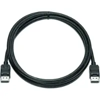 HP - Skjermkabelsett - DisplayPort (hann) til DisplayPort (hann) - 2 m - for Elite t655 Presence Small Space Solution with Zoom Rooms Pro t550