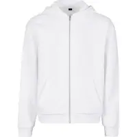 Build Your Brand Fluffy Genser Med Hel Glidelås