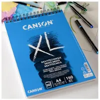 Canson XL Mixed Media Spiral A4 160G 50 SH