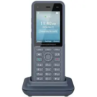 Grandstream Networks Grandstream WP836 - Trådløs VoIP-telefon - med Bluetooth-grensesnitt - IEEE 802.11a/b/g/n/ac/ax (Wi-Fi) - fireveis anropskapasitet - SIP - 3 linjer
