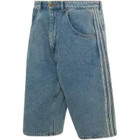 Adidas Firebird Adicolor Mid-rise Straight Leg Korte Jeans