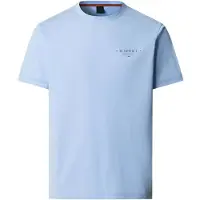 Hackett for man. HM5000130 Blue Hs Club House T-shirt (S), Casual, Cotton, Short sleeve